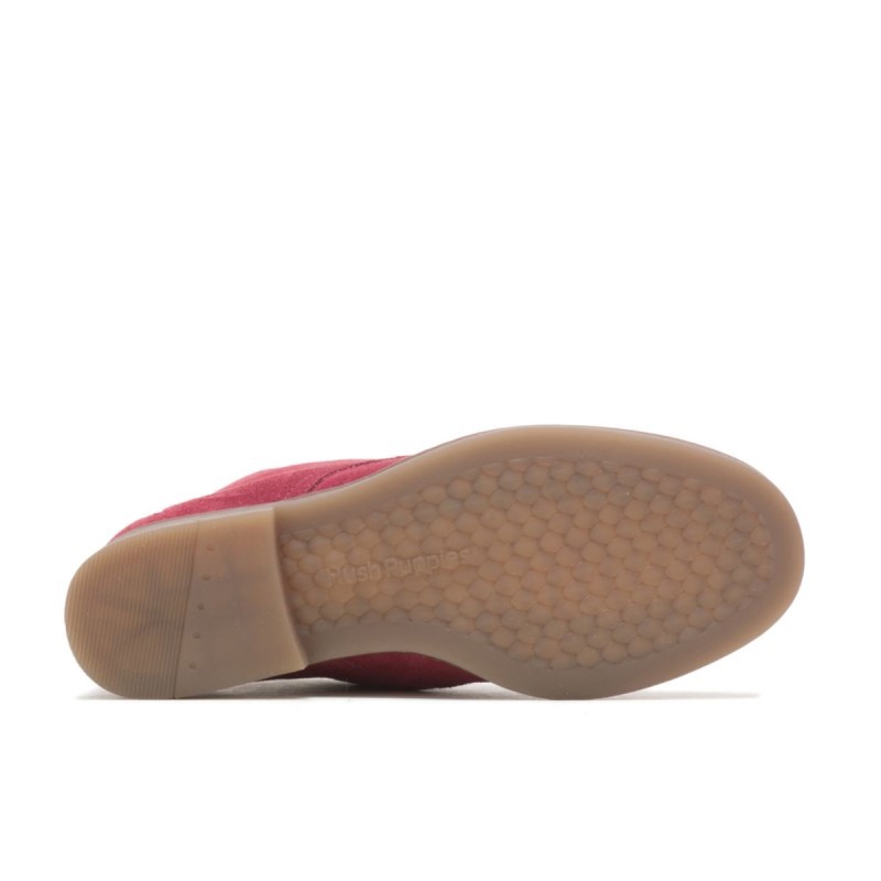 Women's Mazin Cayto Chukka Hush Puppies Rhubarb Red Suede