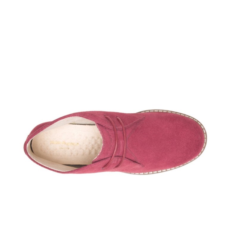 Women's Mazin Cayto Chukka Hush Puppies Rhubarb Red Suede