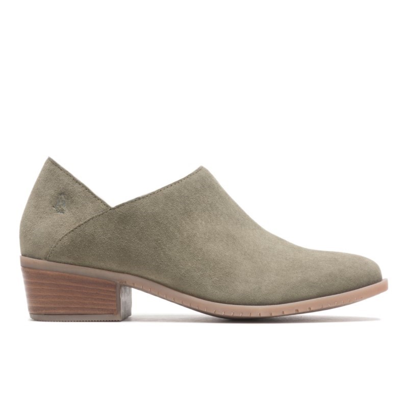 Women's Sienna Shootie Hush Puppies Olive Suede