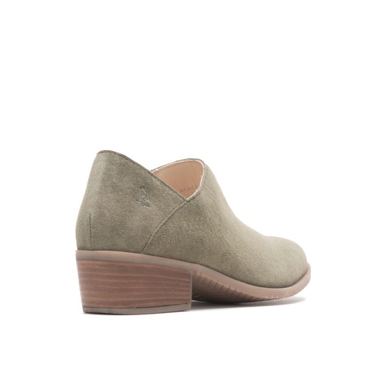 Women's Sienna Shootie Hush Puppies Olive Suede