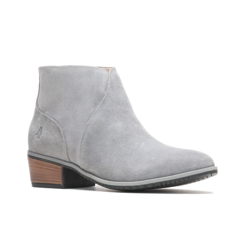 Women's Sienna Boot Hush Puppies Frost Grey Suede