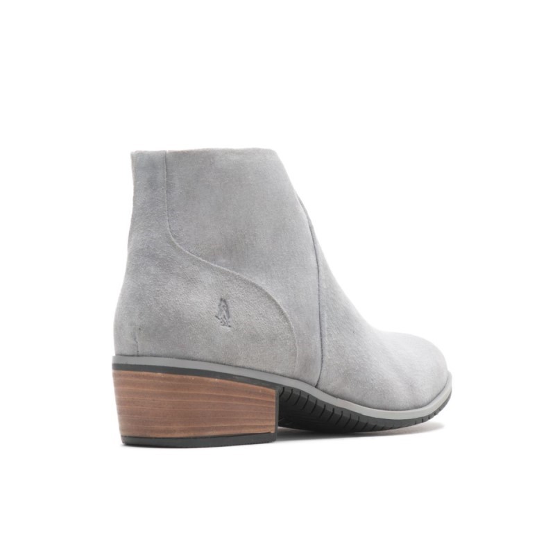 Women's Sienna Boot Hush Puppies Frost Grey Suede