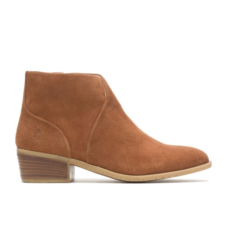 Women's Sienna Boot Hush Puppies Rust Suede