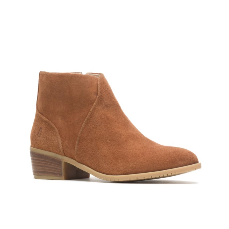 Women's Sienna Boot Hush Puppies Rust Suede