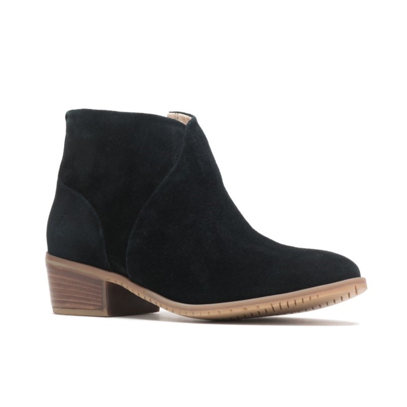 Women's Sienna Boot Hush Puppies Black Suede