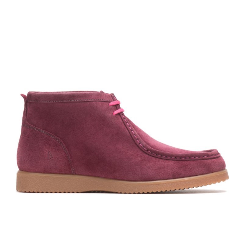 Bridgeport 2 Hush Puppies Wine Suede