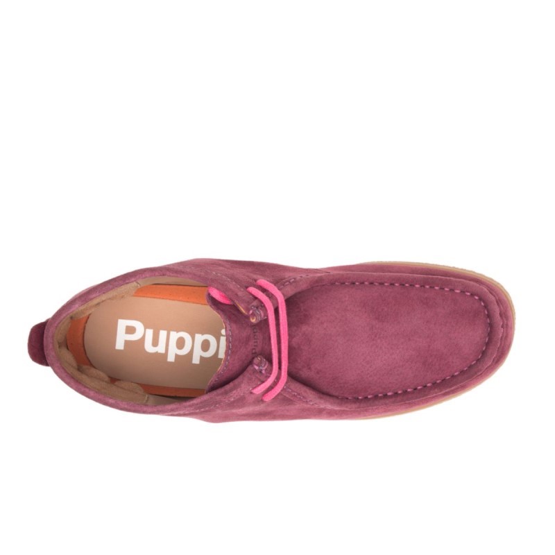 Bridgeport 2 Hush Puppies Wine Suede