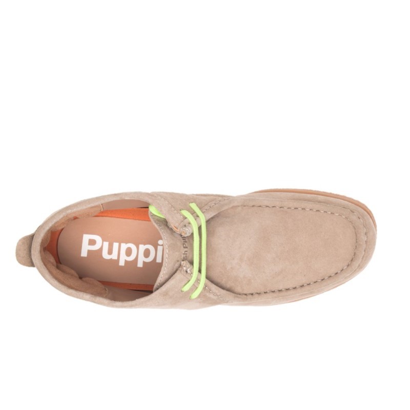 Bridgeport 2 Hush Puppies Taupe Suede