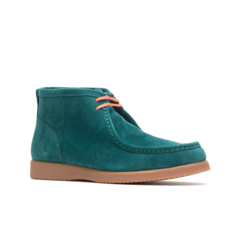 Bridgeport 2 Hush Puppies Teal Suede