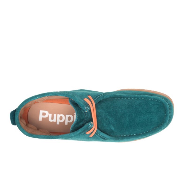 Bridgeport 2 Hush Puppies Teal Suede