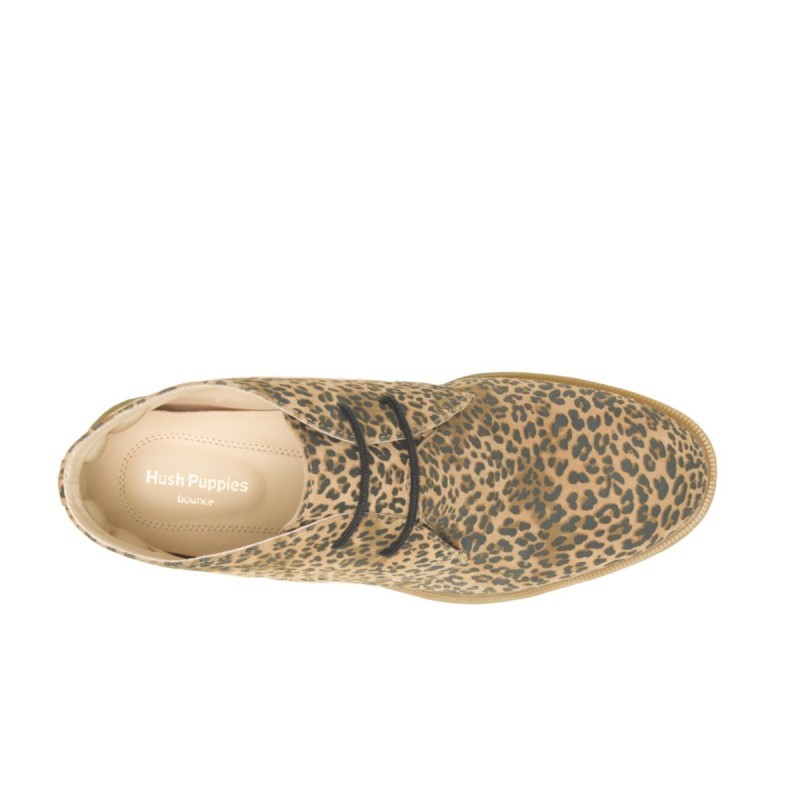 Women's Bailey Chukka 2 Hush Puppies Leopard Print Suede