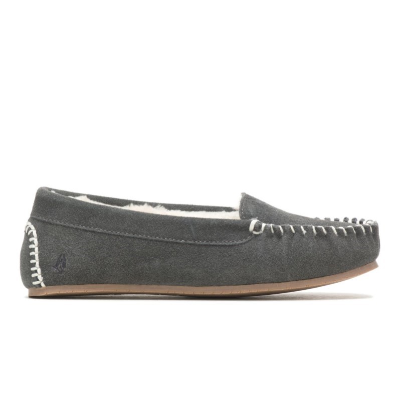 Women's Winnie Slipper Hush Puppies Charcoal