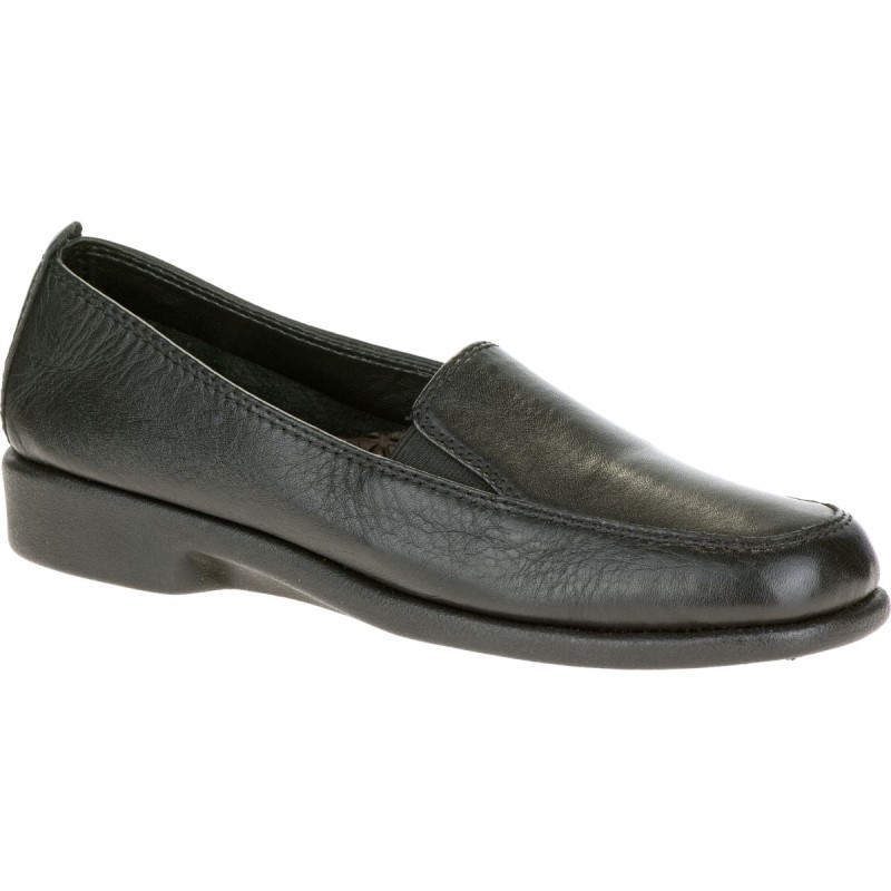 Women's Heaven Hush Puppies Black Leather