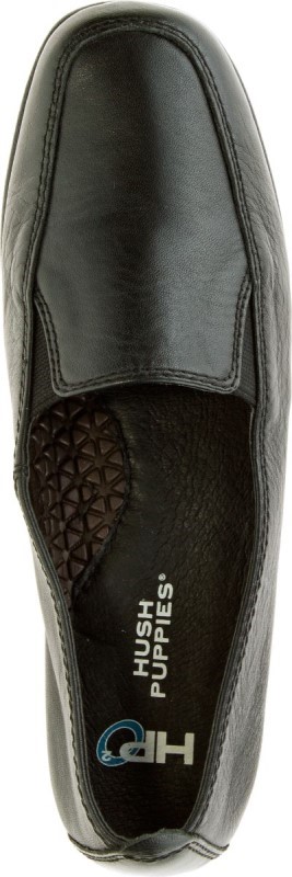 Women's Heaven Hush Puppies Black Leather