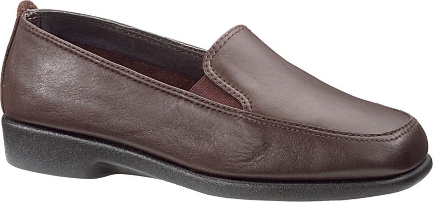 Women's Heaven Hush Puppies Dark Brown Leather