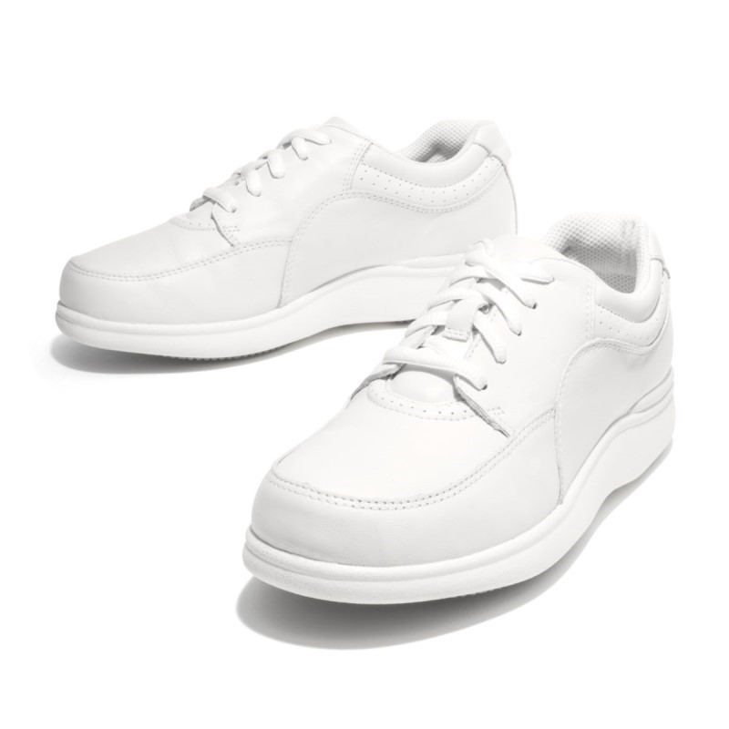 Women's Power Walker Hush Puppies White Leather