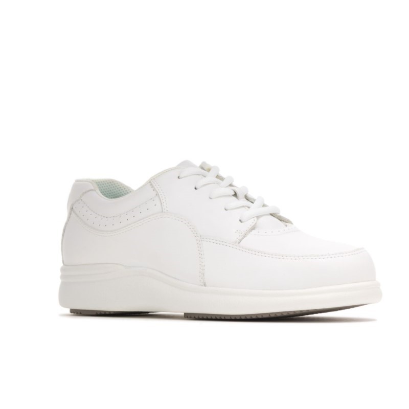 Women's Power Walker Hush Puppies White Leather