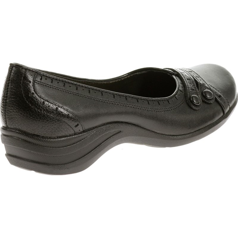 Women's Burlesque Hush Puppies Black Leather