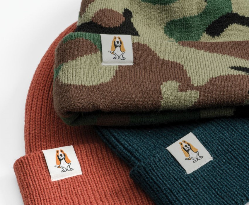 Knit Beanie Hush Puppies Camo Print