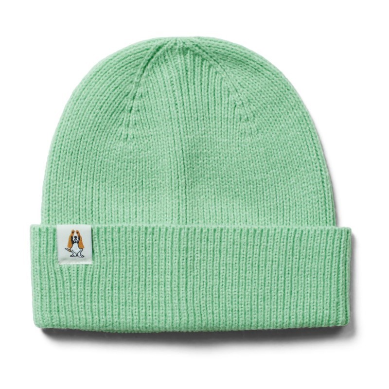 Knit Beanie Hush Puppies Light Sage Green