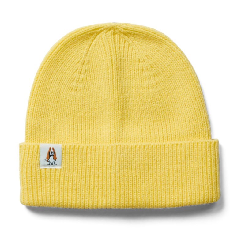 Knit Beanie Hush Puppies Sunshine Yellow