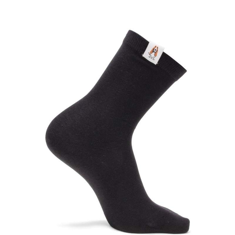 Core Crew Sock Hush Puppies Black