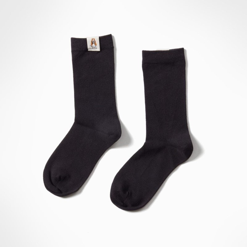 Core Crew Sock Hush Puppies Black