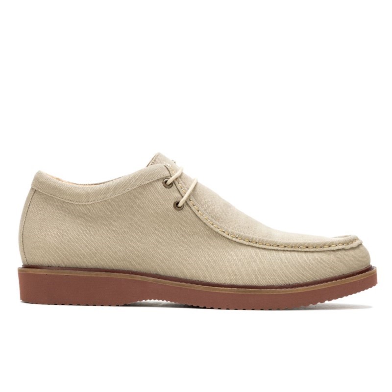 Men's Alarick Chukka Hush Puppies Natural Canvas