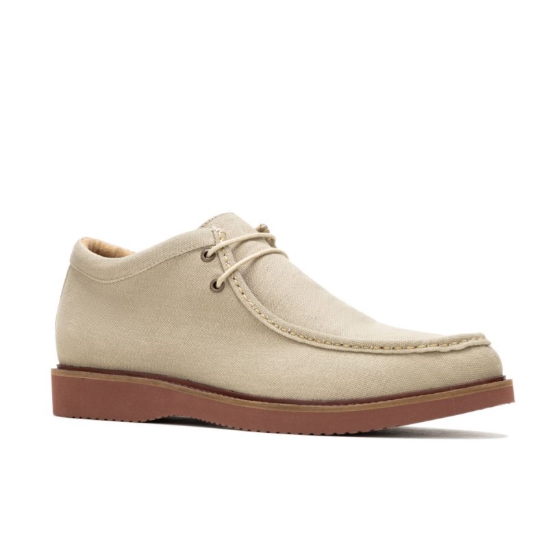 Men's Alarick Chukka Hush Puppies Natural Canvas