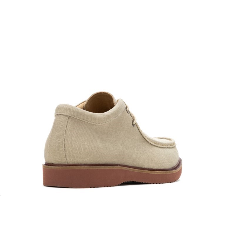 Men's Alarick Chukka Hush Puppies Natural Canvas