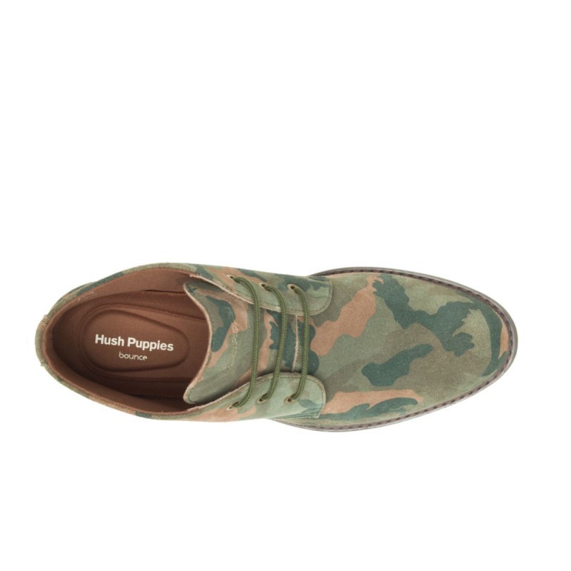 Men's Detroit Chukka Hush Puppies Camo