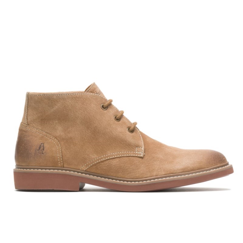 Men's Detroit Chukka Hush Puppies Chestnut Suede