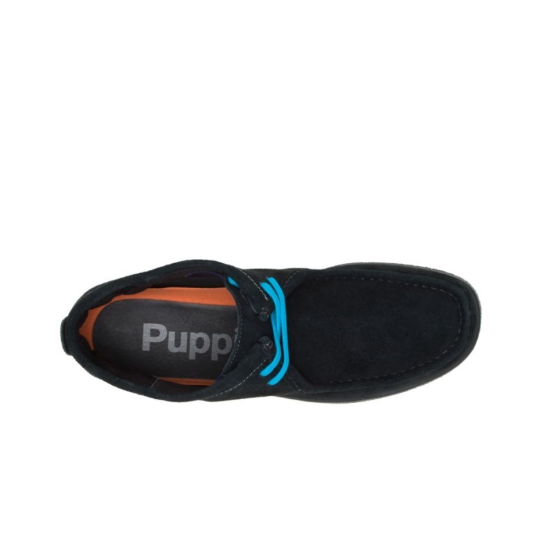 Bridgeport 2 Hush Puppies Black Suede