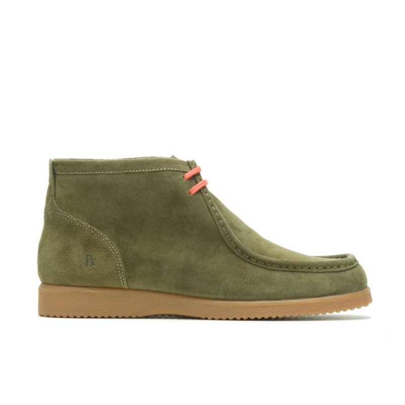 Bridgeport 2 Hush Puppies Olive Suede