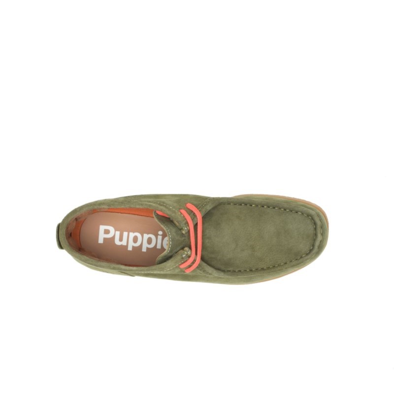 Bridgeport 2 Hush Puppies Olive Suede