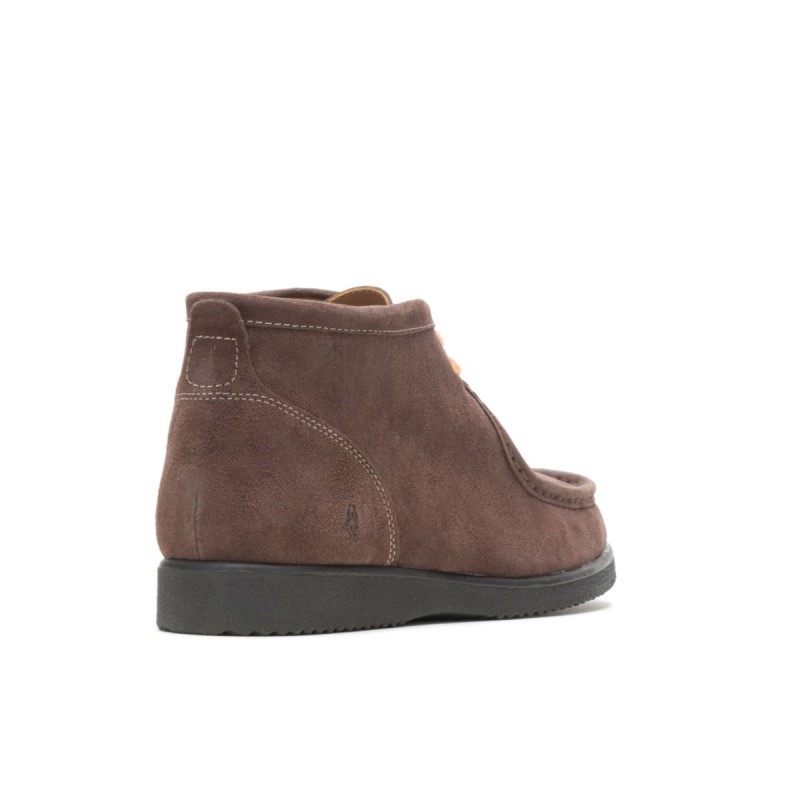 Bridgeport 2 Hush Puppies Dark Brown Suede