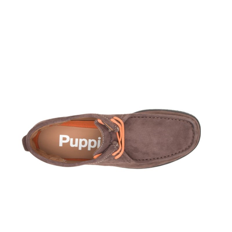 Bridgeport 2 Hush Puppies Dark Brown Suede