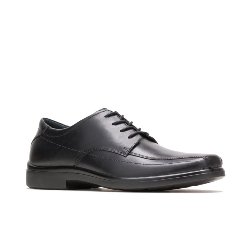 Men's Venture Hush Puppies Black Leather