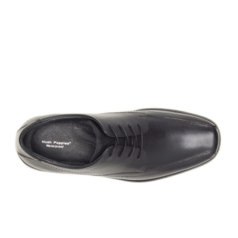 Men's Venture Hush Puppies Black Leather