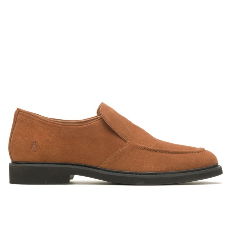 Men's Earl Loafer Hush Puppies Dark Chestnut Suede