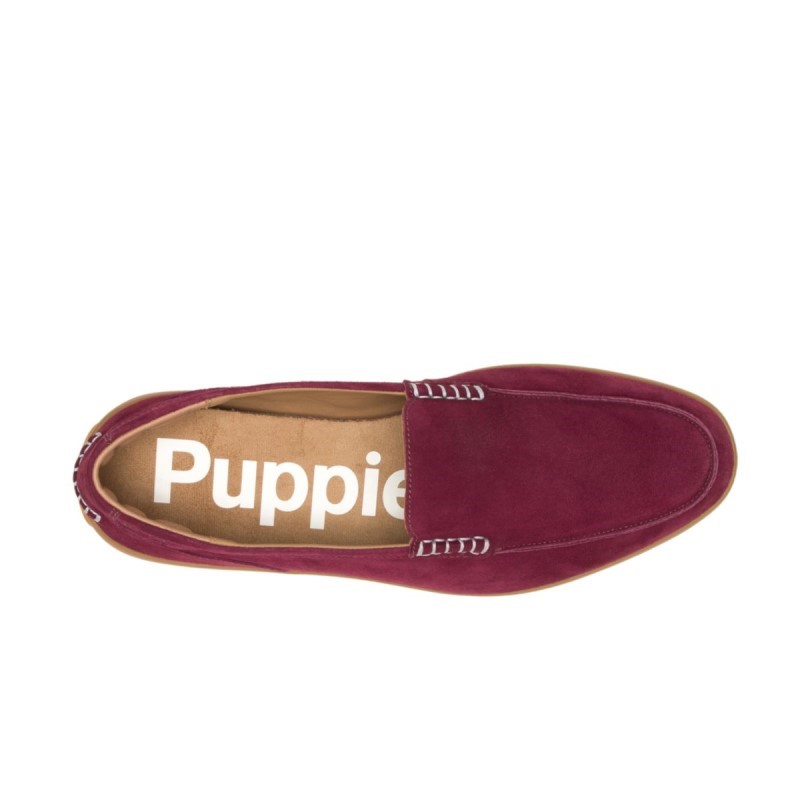 Men's Finley Loafer Hush Puppies Wine Suede