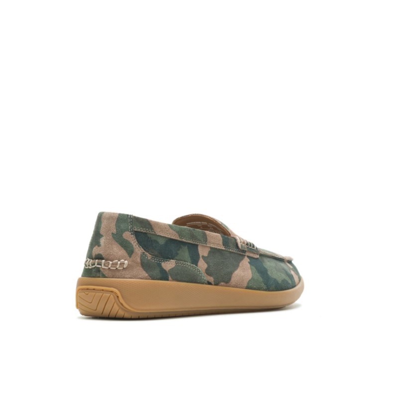 Men's Finley Loafer Hush Puppies Camo Suede