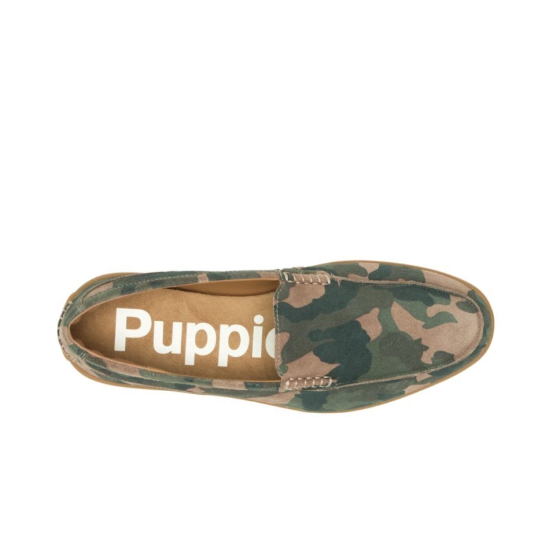 Men's Finley Loafer Hush Puppies Camo Suede