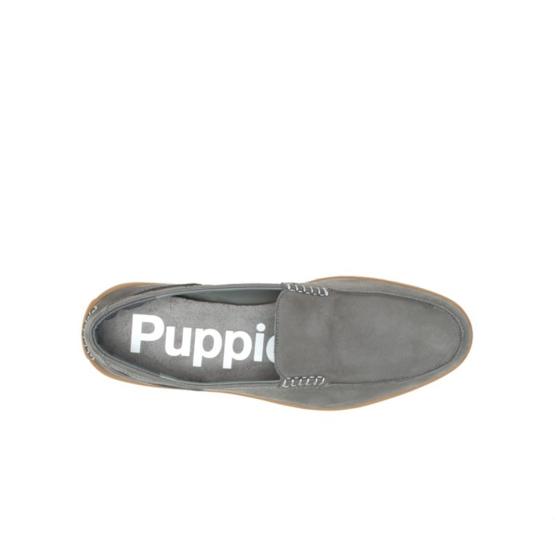 Men's Finley Loafer Hush Puppies Dark Grey Nubuck