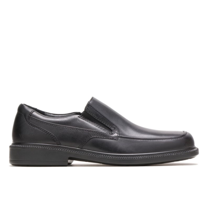 Men's Leverage Hush Puppies Black Leather