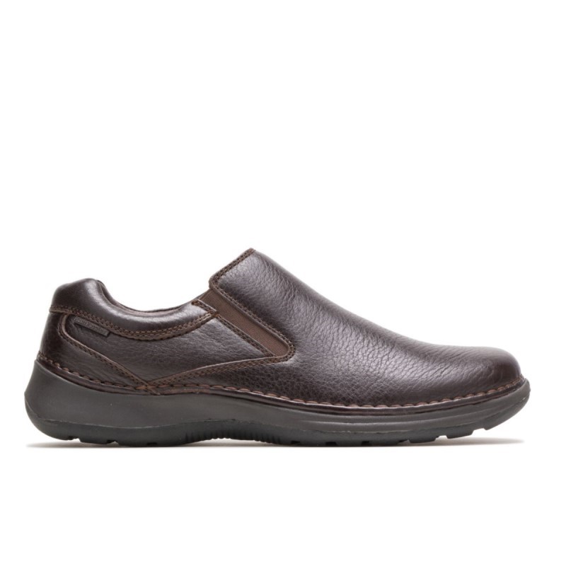 Men's Lunar II Hush Puppies Dark Brown Leather