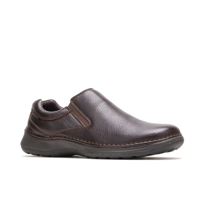 Men's Lunar II Hush Puppies Dark Brown Leather