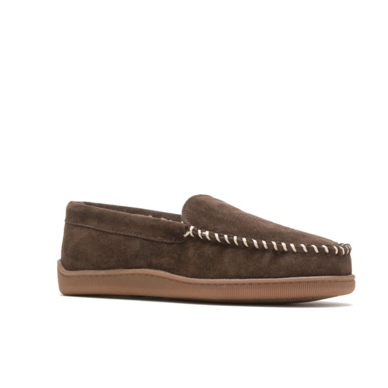 Men's Dawson Slipper Hush Puppies Chocolate