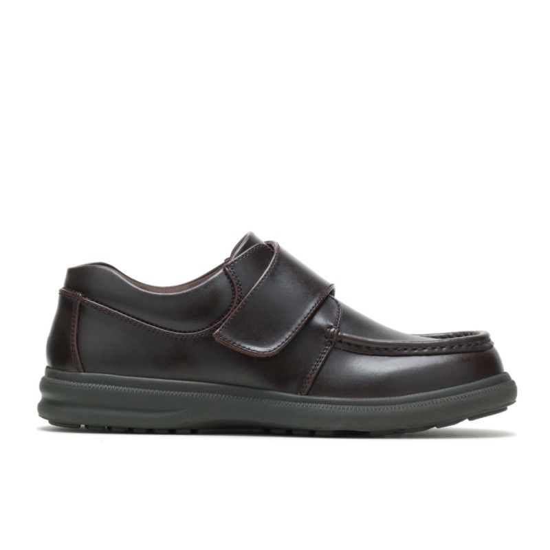 Men's Gil Hush Puppies Dark Brown Leather