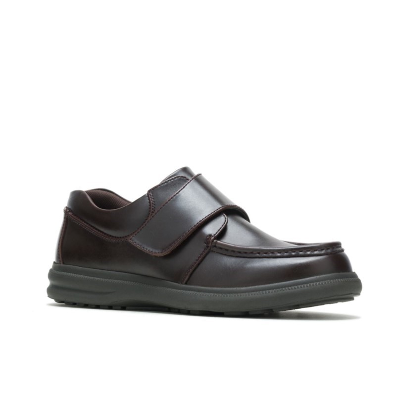 Men's Gil Hush Puppies Dark Brown Leather